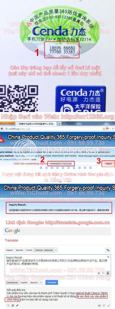 Hàng mới về sạc dự phòng CENDA dùng thử 3 ngày, BH 12T, 1 đổi 1. - 18