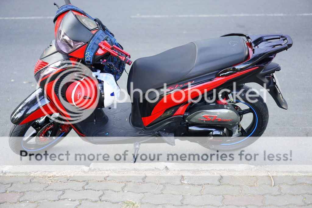 SH 150 đỏ đen mẫu 2010, kiểng , bao test. - 5