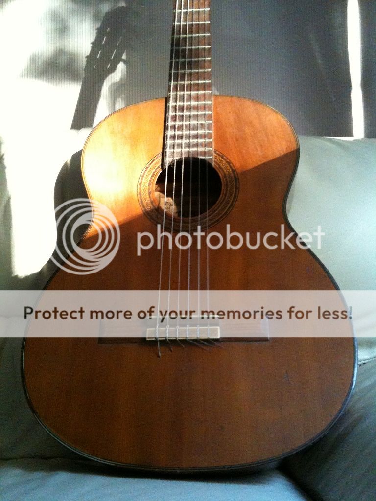 John E. Dallas TORRE Viva classical guitar 1960's Classical Guitar