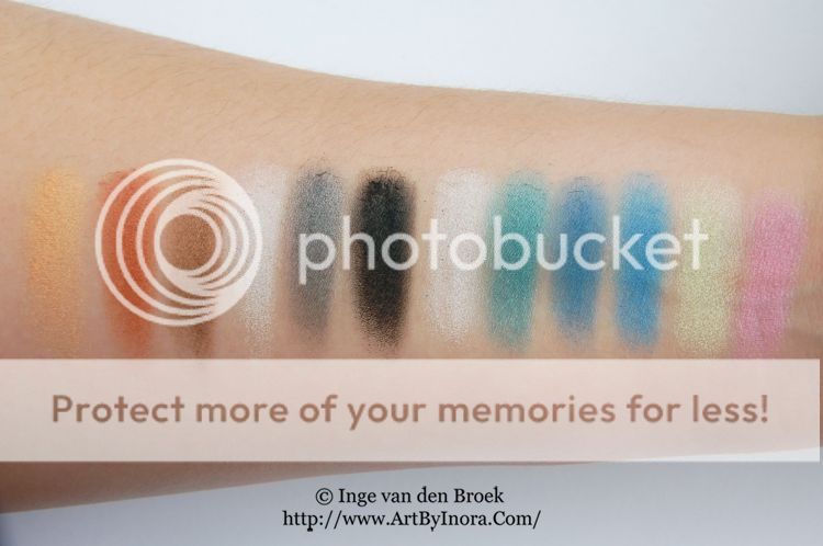 max colors action palettes oogschaduw swatches