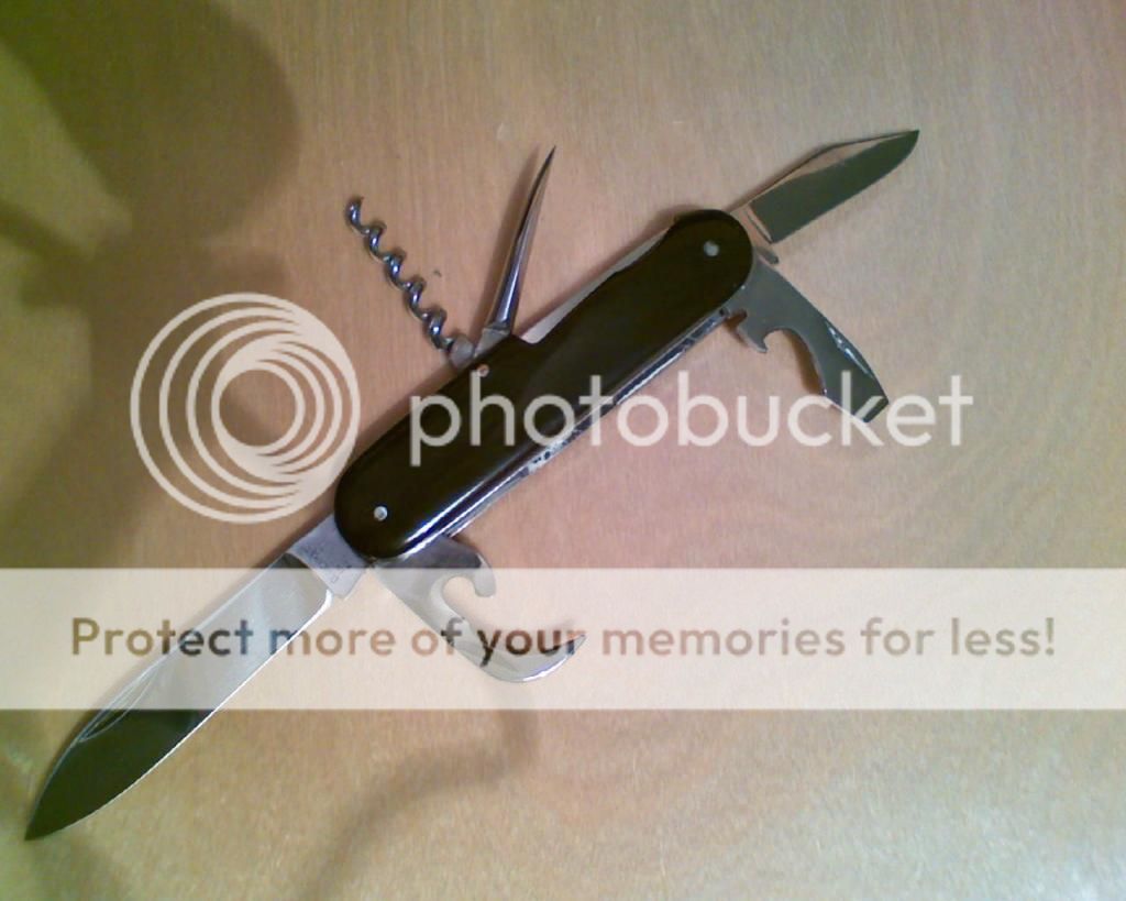 Vintage Coricama Folder Camper 6 Piece Multitool TalkBlade.Info Knife