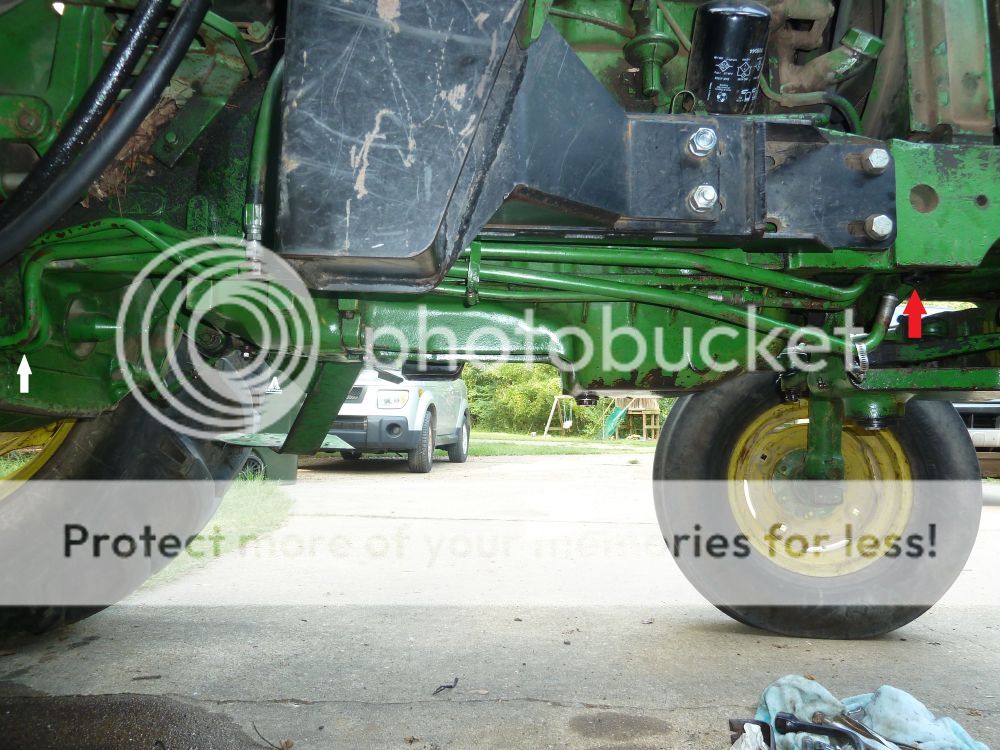 Problem Reattaching Hydraulic Line to Hose on JD 2130 John Deere