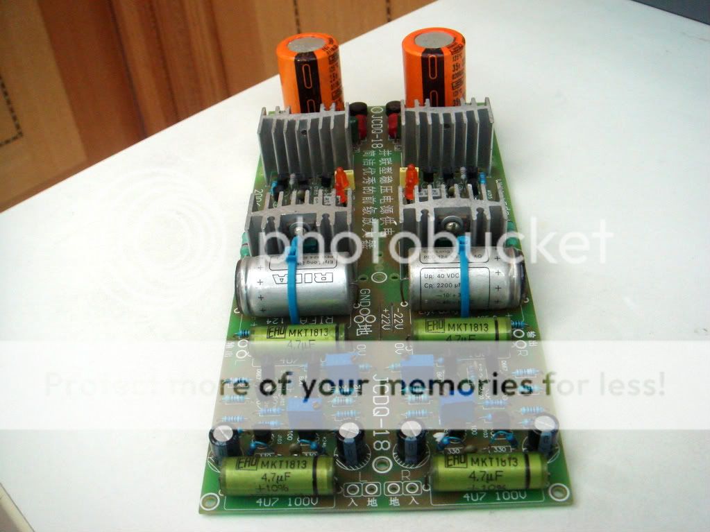 有关以下物品的详细资料: stereo fet input   shunt regulator line
